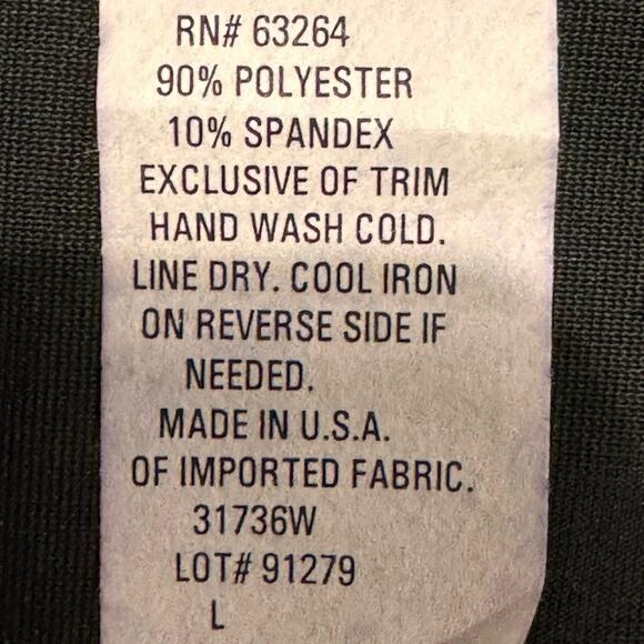 Vintage NWT Velvety Woman’s Blouse L/XL With 3D Floral Embellishments at Collar - Picture 5 of 8